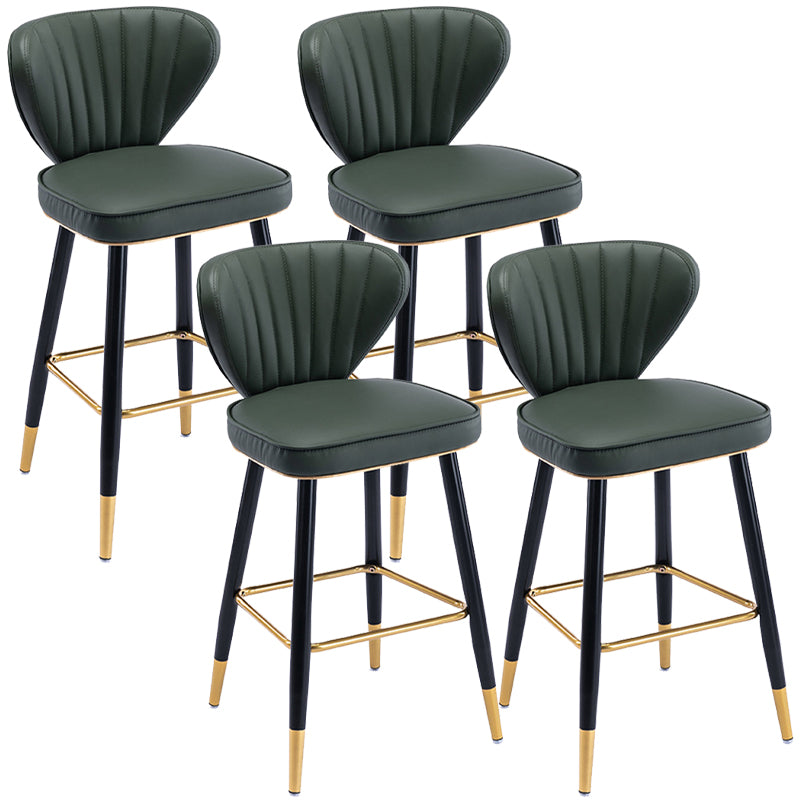 Industrial Counter Chair Low Back Counter Height Stools for Restaurant