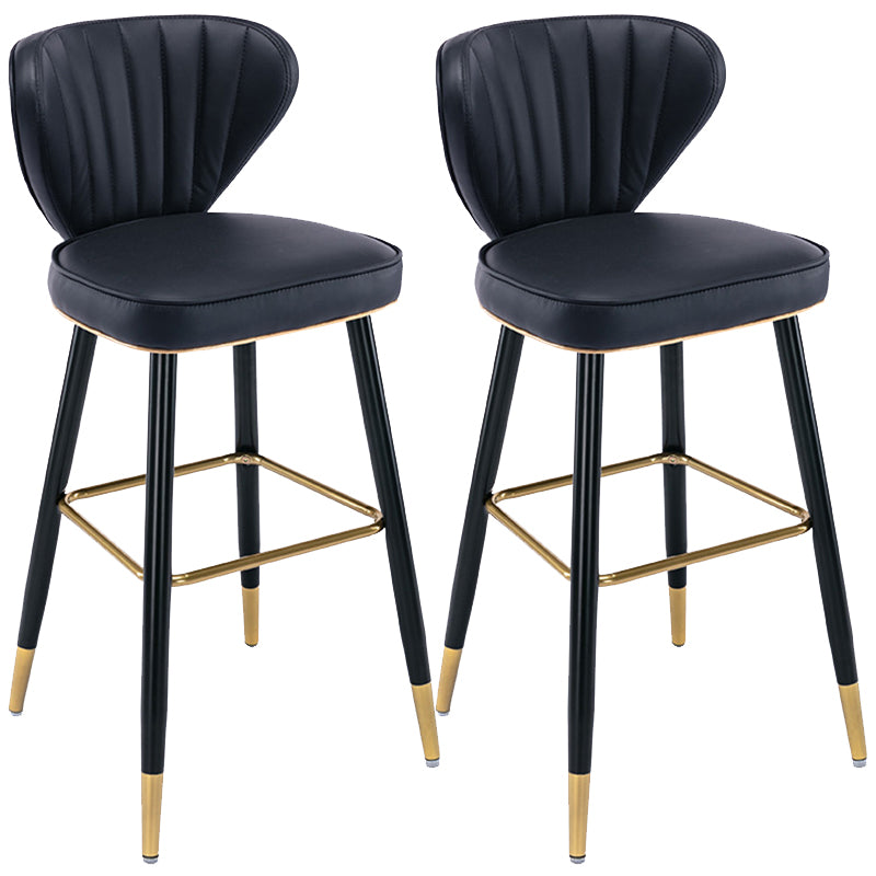 Industrial Counter Chair Low Back Counter Height Stools for Restaurant