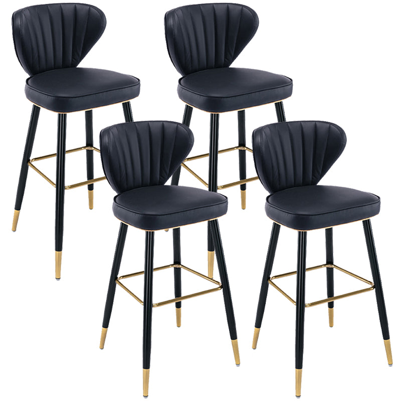 Industrial Counter Chair Low Back Counter Height Stools for Restaurant