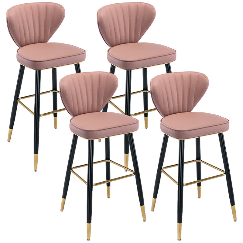 Industrial Counter Chair Low Back Counter Height Stools for Restaurant