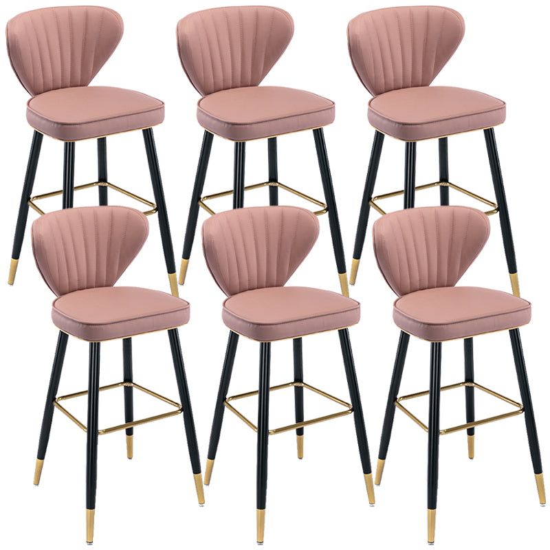 Industrial Counter Chair Low Back Counter Height Stools for Restaurant