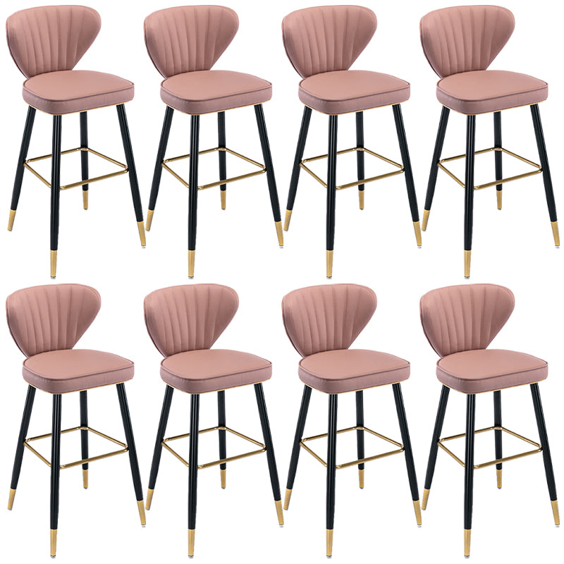 Industrial Counter Chair Low Back Counter Height Stools for Restaurant