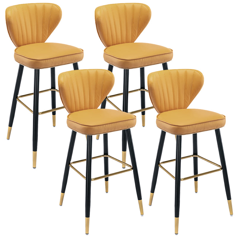Industrial Counter Chair Low Back Counter Height Stools for Restaurant