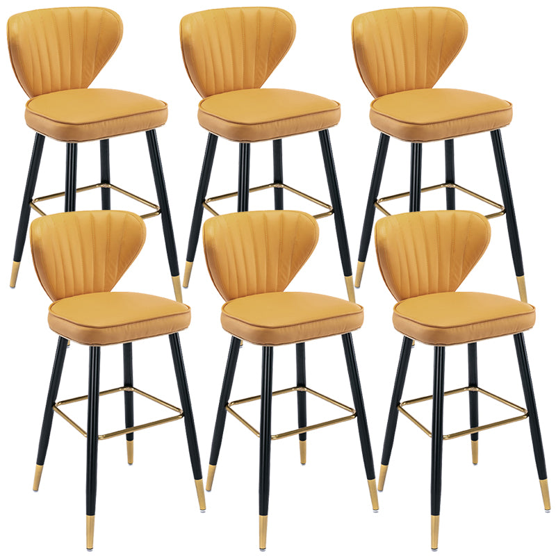 Industrial Counter Chair Low Back Counter Height Stools for Restaurant