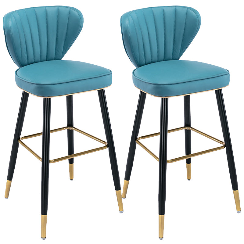Industrial Counter Chair Low Back Counter Height Stools for Restaurant