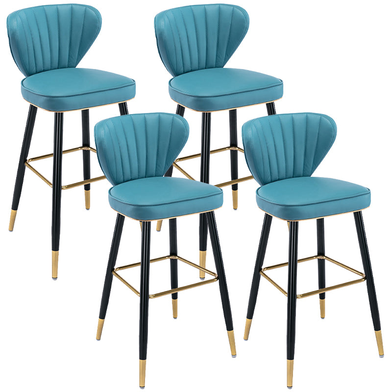 Industrial Counter Chair Low Back Counter Height Stools for Restaurant