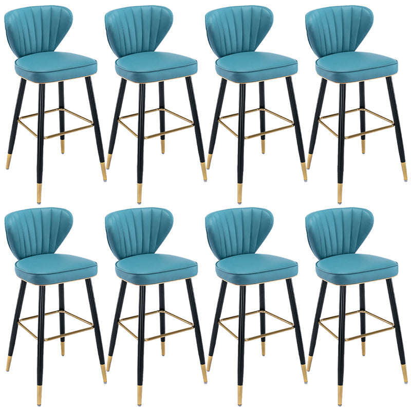 Industrial Counter Chair Low Back Counter Height Stools for Restaurant