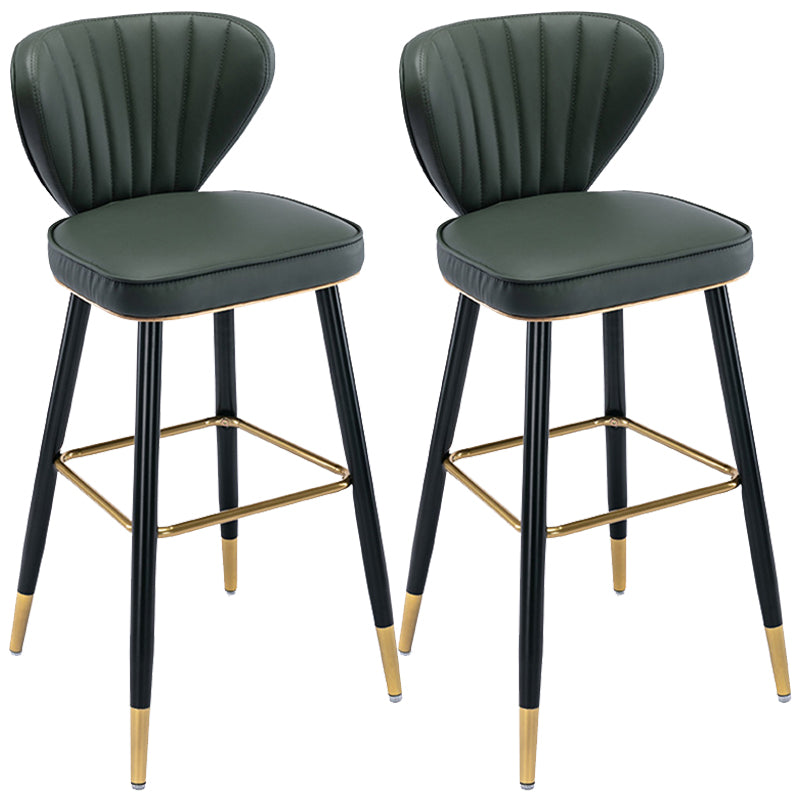 Industrial Counter Chair Low Back Counter Height Stools for Restaurant