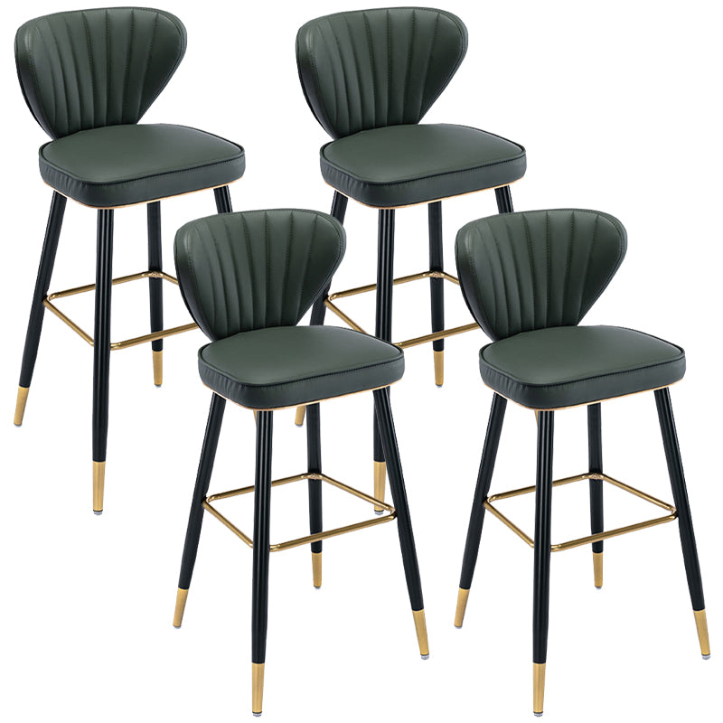Industrial Counter Chair Low Back Counter Height Stools for Restaurant