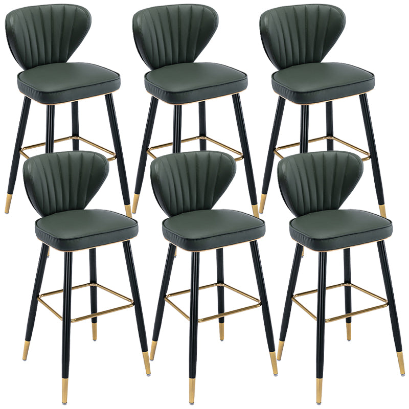 Industrial Counter Chair Low Back Counter Height Stools for Restaurant
