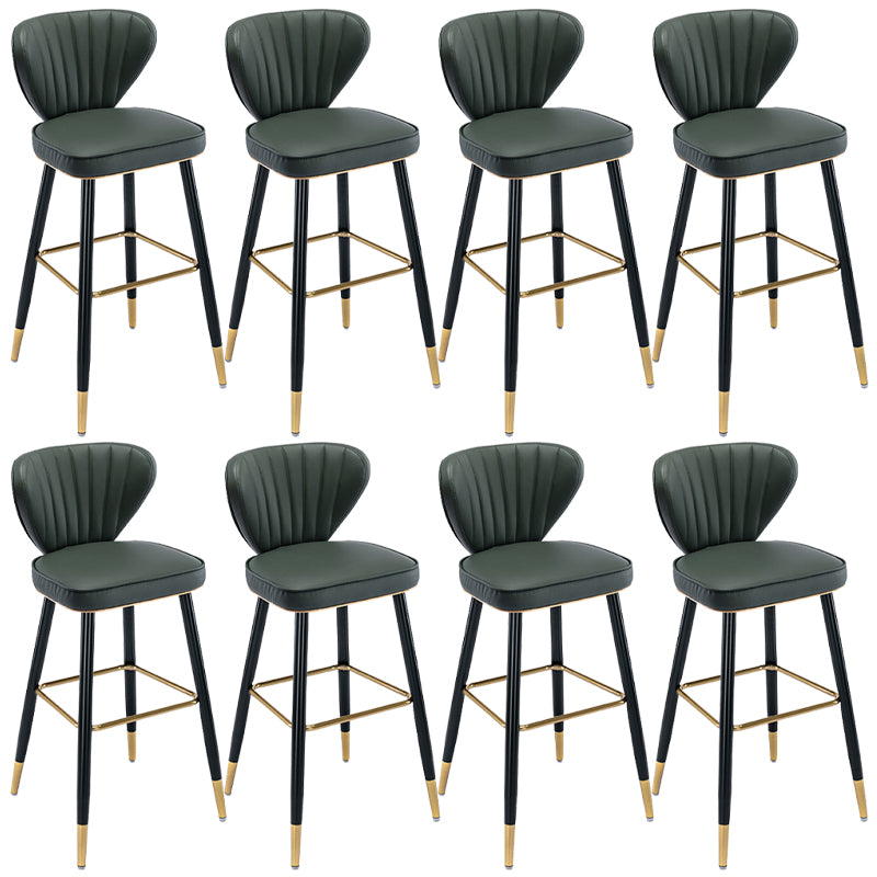 Industrial Counter Chair Low Back Counter Height Stools for Restaurant