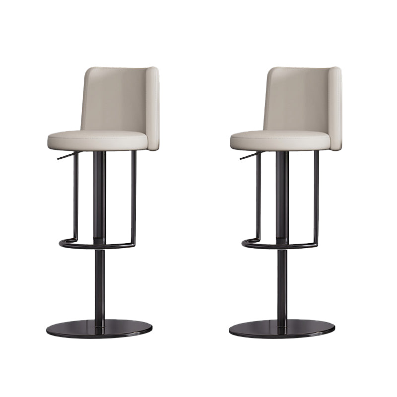 Industrial Adjustable Bar Stool Low Back Counter Bar Stool for Home