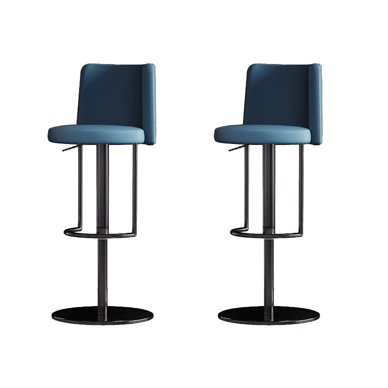 Industrial Adjustable Bar Stool Low Back Counter Bar Stool for Home