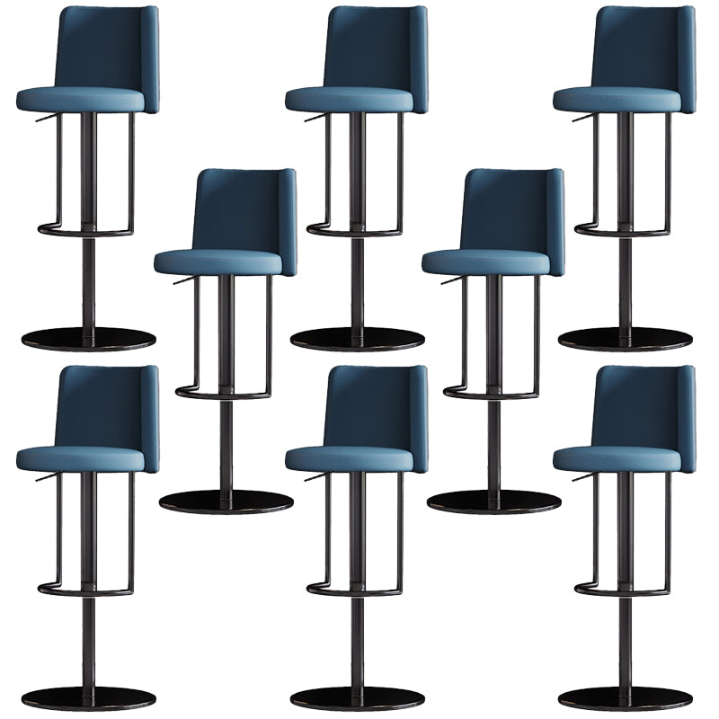 Industrial Adjustable Bar Stool Low Back Counter Bar Stool for Home