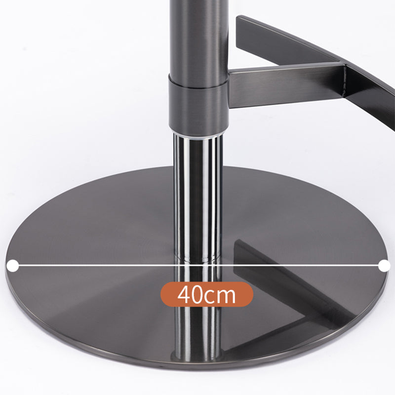 Industrial Rotatable Bar Stool Low Back Counter Bar Stool for Home