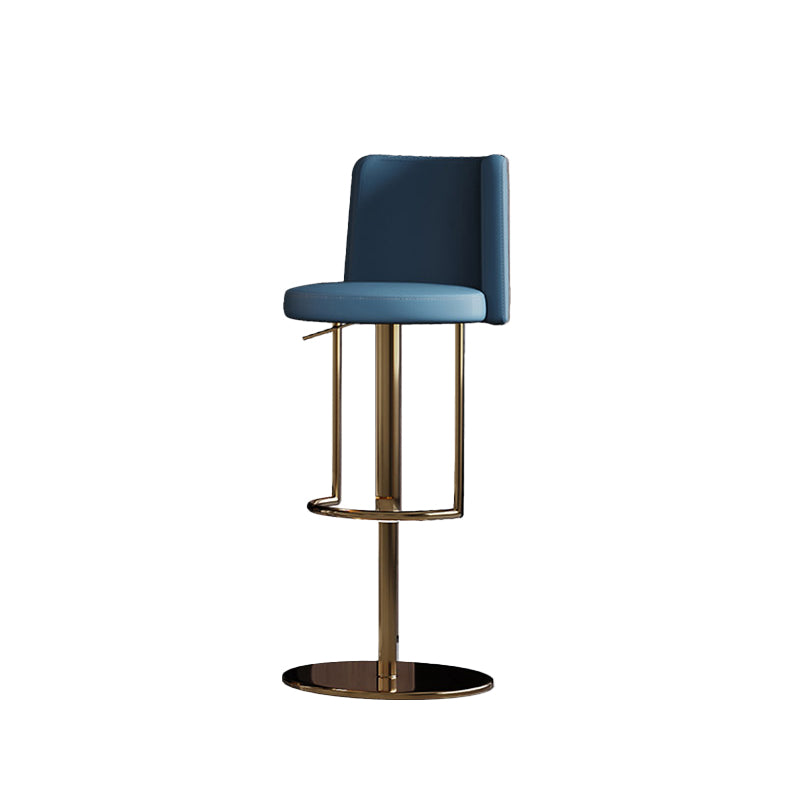 Industrial Adjustable Bar Stool Low Back Counter Bar Stool for Kitchen
