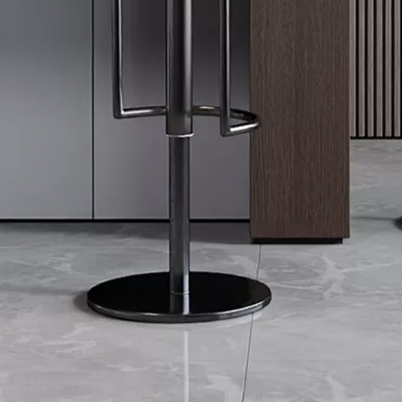 Industrial Adjustable Bar Stool Low Back Counter Bar Stool for Kitchen