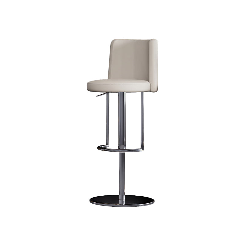 Industrial Adjustable Bar Stool Low Back Counter Bar Stool for Kitchen