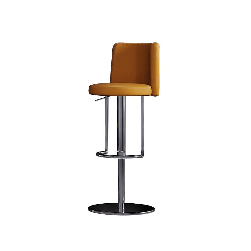 Industrial Adjustable Bar Stool Low Back Counter Bar Stool for Kitchen