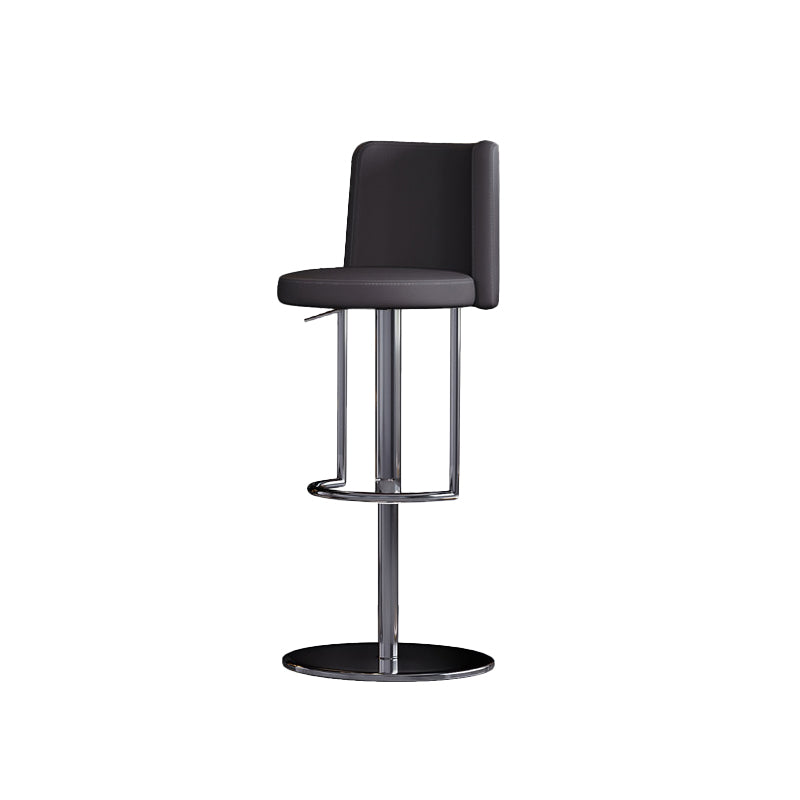 Industrial Adjustable Bar Stool Low Back Counter Bar Stool for Kitchen