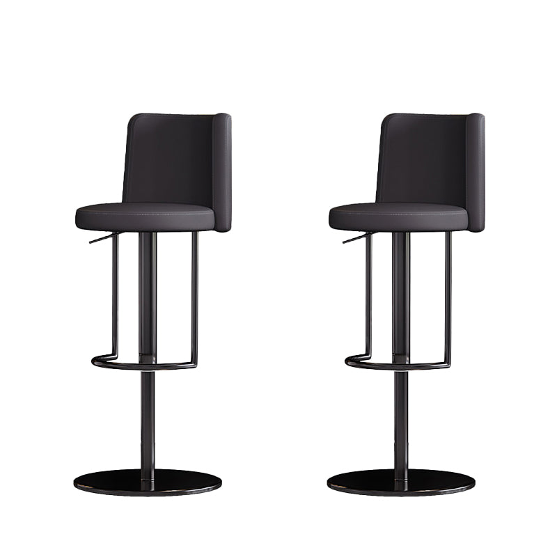 Industrial Adjustable Bar Stool Low Back Counter Bar Stool for Kitchen