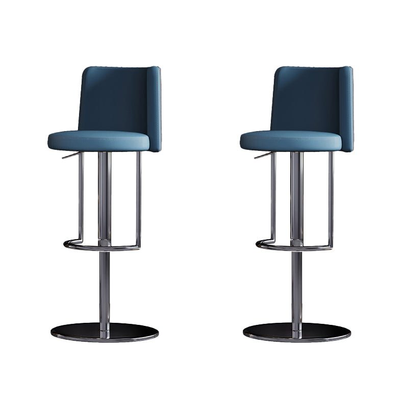 Industrial Adjustable Bar Stool Low Back Counter Bar Stool for Kitchen