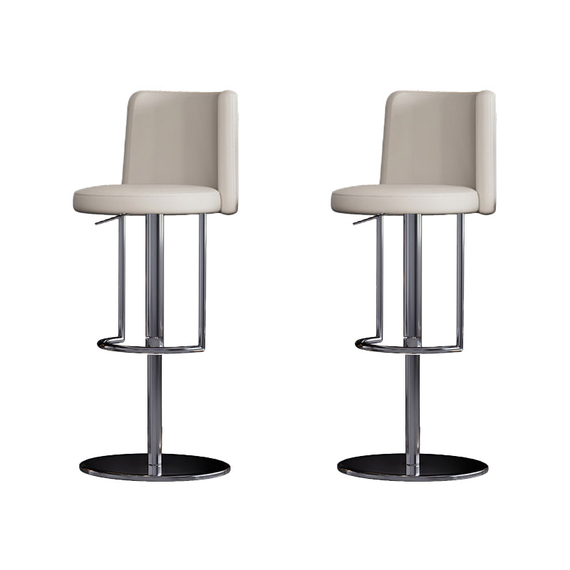 Industrial Adjustable Bar Stool Low Back Counter Bar Stool for Kitchen