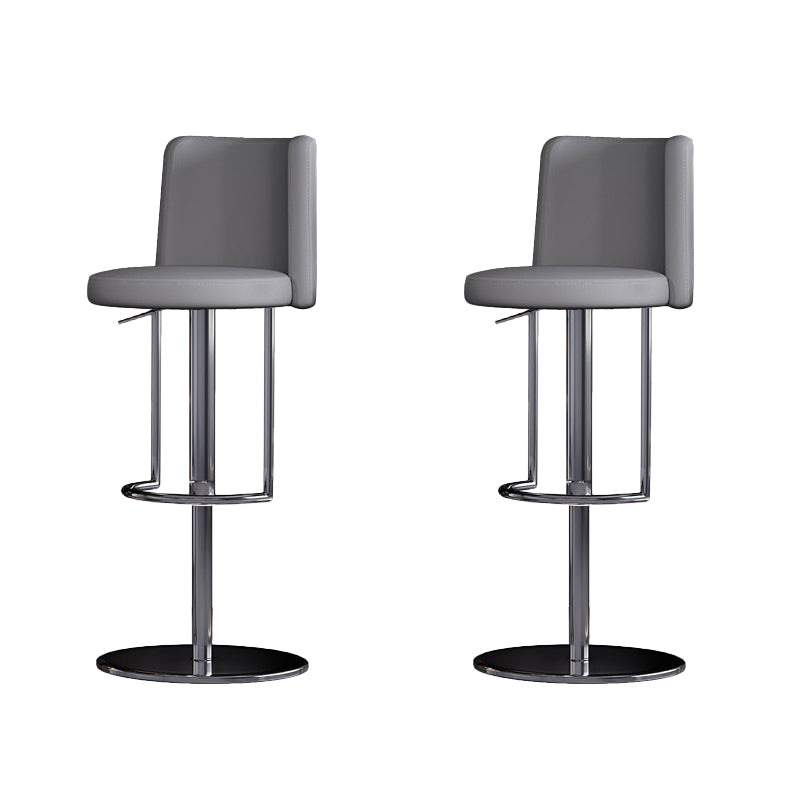 Industrial Adjustable Bar Stool Low Back Counter Bar Stool for Kitchen