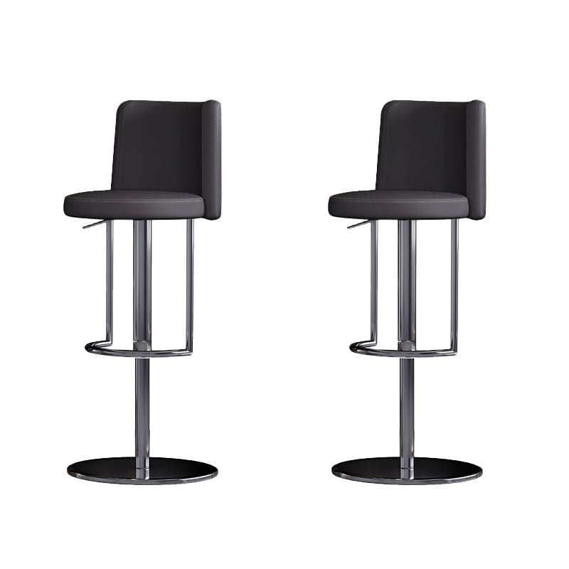 Industrial Adjustable Bar Stool Low Back Counter Bar Stool for Kitchen