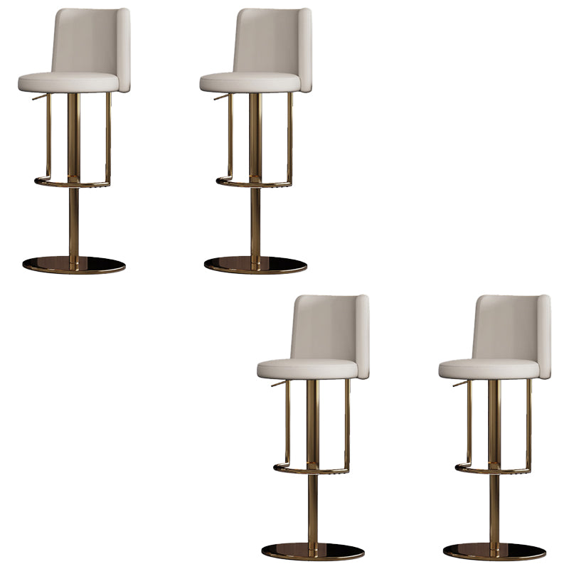 Industrial Adjustable Bar Stool Low Back Counter Bar Stool for Kitchen