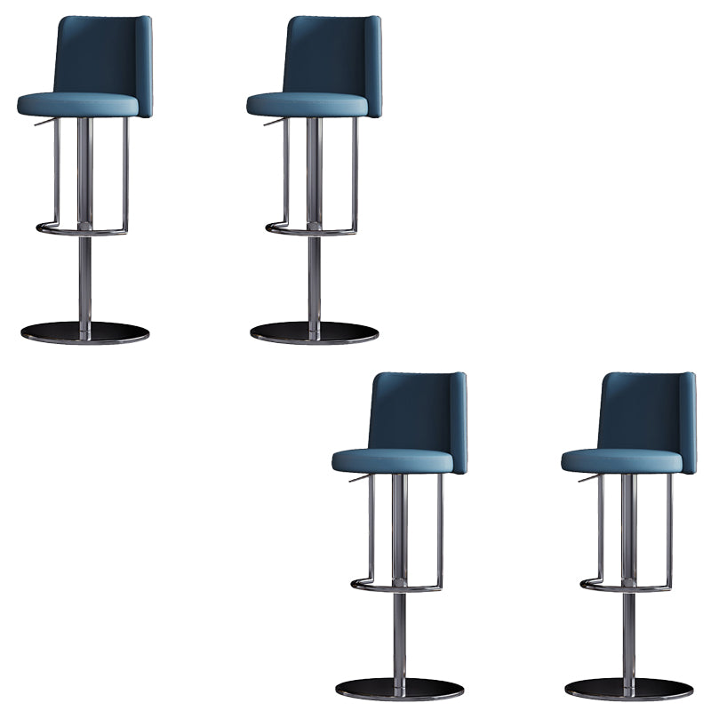 Industrial Adjustable Bar Stool Low Back Counter Bar Stool for Kitchen