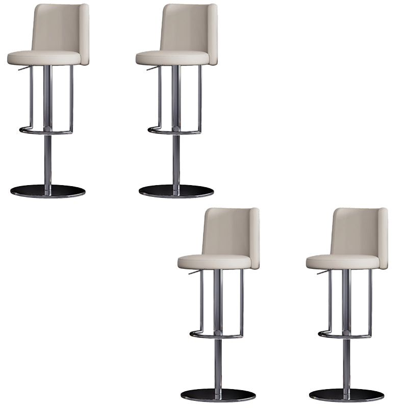 Industrial Adjustable Bar Stool Low Back Counter Bar Stool for Kitchen