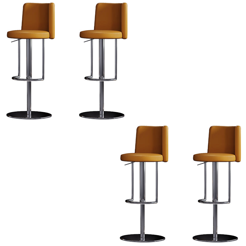 Industrial Adjustable Bar Stool Low Back Counter Bar Stool for Kitchen