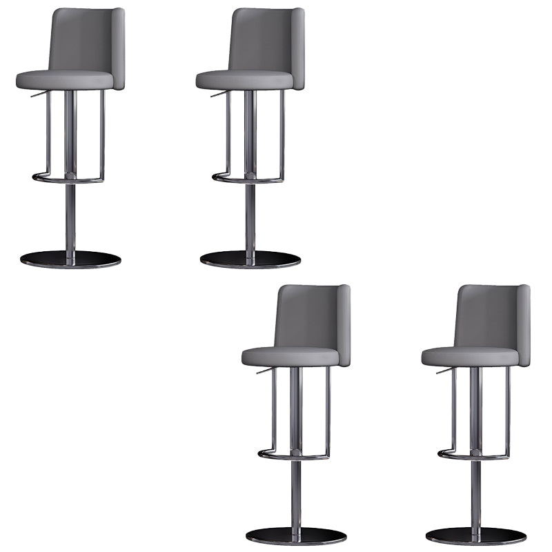 Industrial Adjustable Bar Stool Low Back Counter Bar Stool for Kitchen