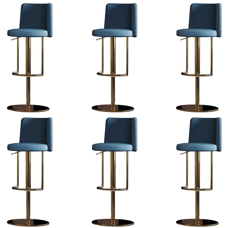 Industrial Adjustable Bar Stool Low Back Counter Bar Stool for Kitchen
