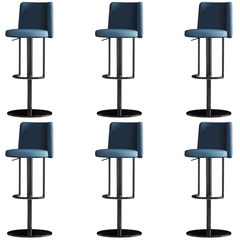 Industrial Adjustable Bar Stool Low Back Counter Bar Stool for Kitchen