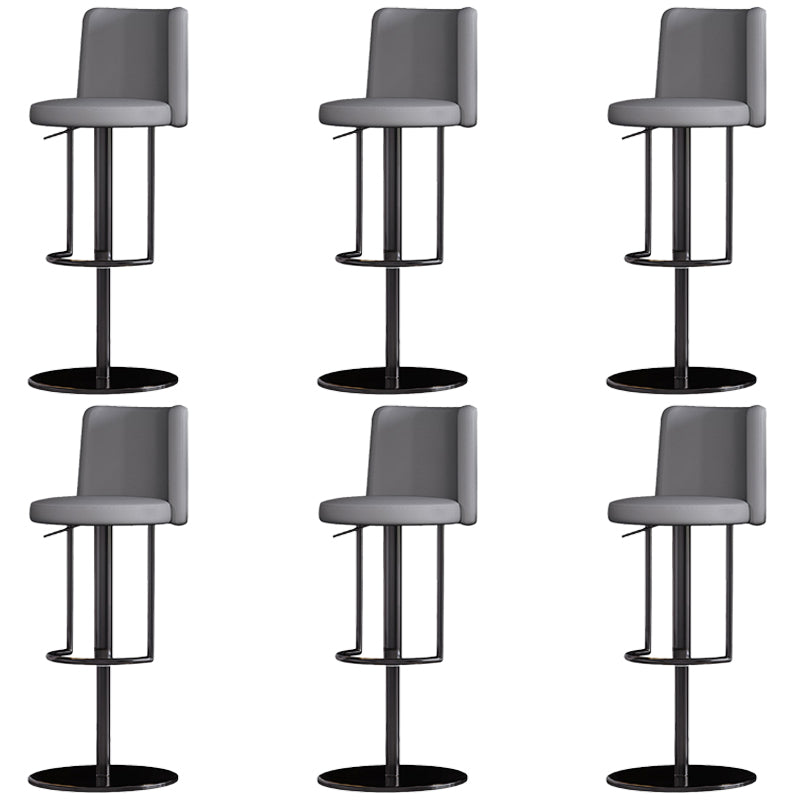 Industrial Adjustable Bar Stool Low Back Counter Bar Stool for Kitchen