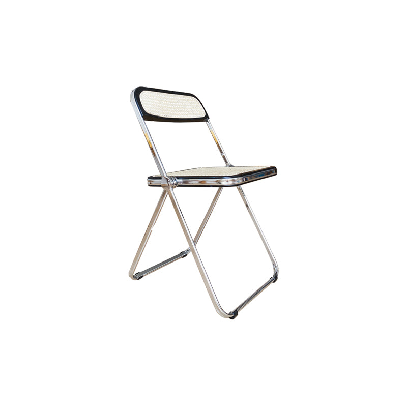 Industrial Side Chair Metal Folding Indoor Dining Chair for Home