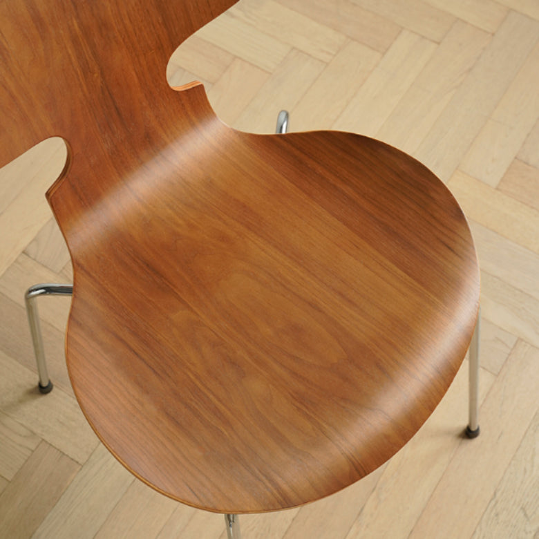 Industrial Style Side Chair Wooden Indoor Dining Chair for Home