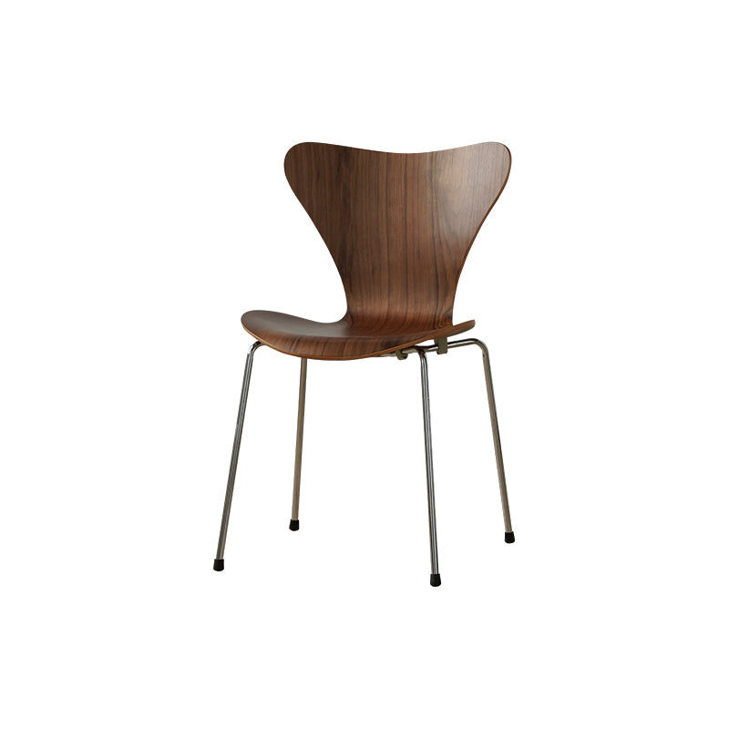 Industrial Style Side Chair Wooden Indoor Dining Chair for Home