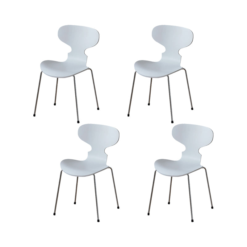 Industrial Style Side Chair Wooden Indoor Dining Chair for Home