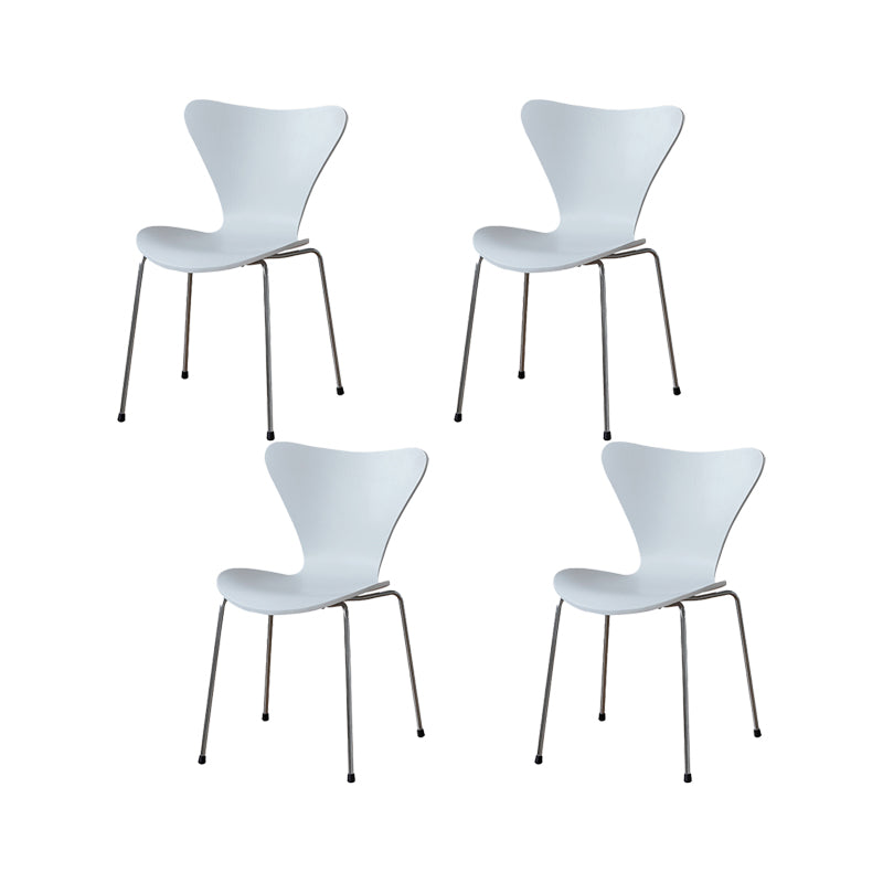 Industrial Style Side Chair Wooden Indoor Dining Chair for Home