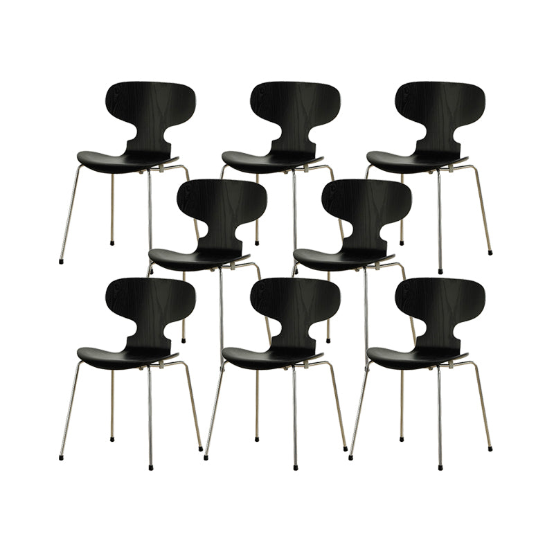Industrial Style Side Chair Wooden Indoor Dining Chair for Home