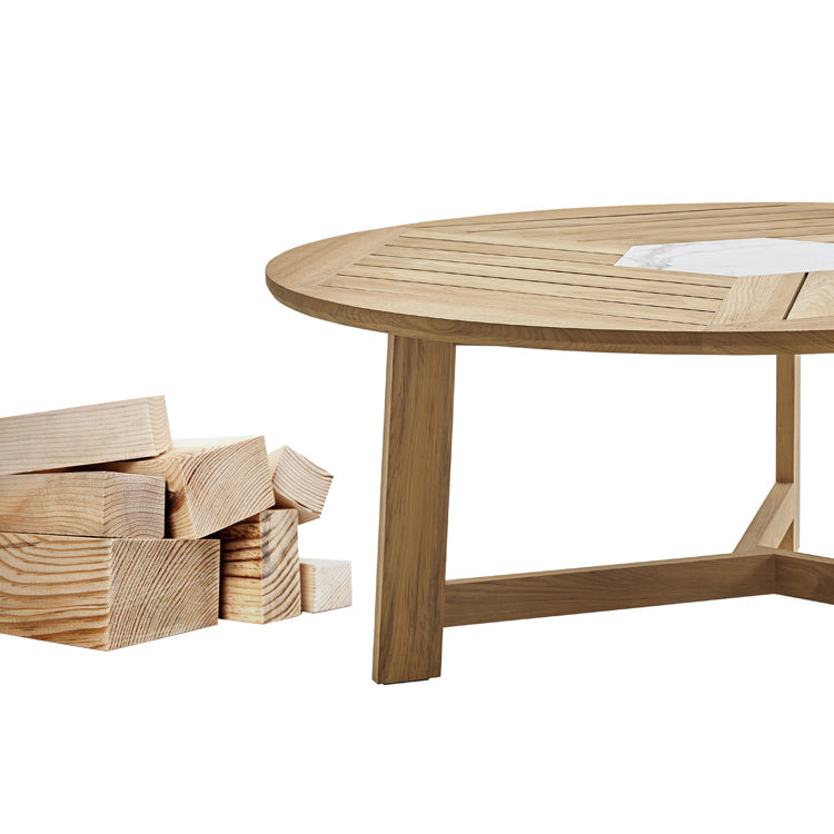 1/4/5/6/8 Pieces Dining Table Set Solid Wood Patio Dining Sets