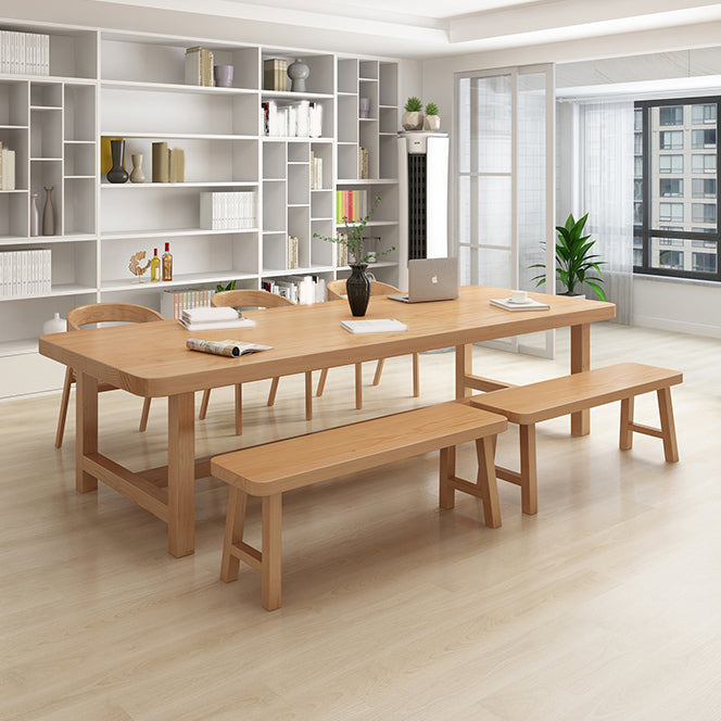 Modern Rectangle Dining Table 1/5/6/7 Pieces Dining Set for Dining Room