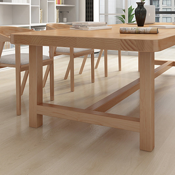 Modern Rectangle Dining Table 1/5/6/7 Pieces Dining Set for Dining Room