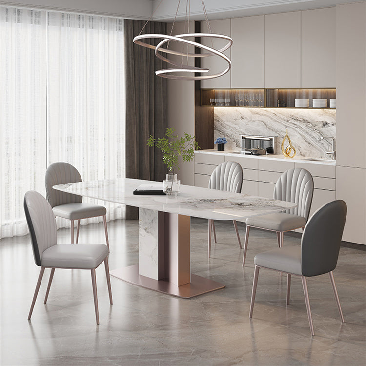 Nordic Dining Room Set 1/4/5/6/7 Pcs Dining Set for Home Use