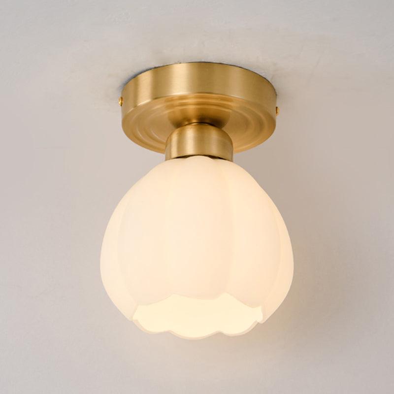 Modern Simple Metal Ceiling Light Ball Shape Ceiling Lamp for Living Room