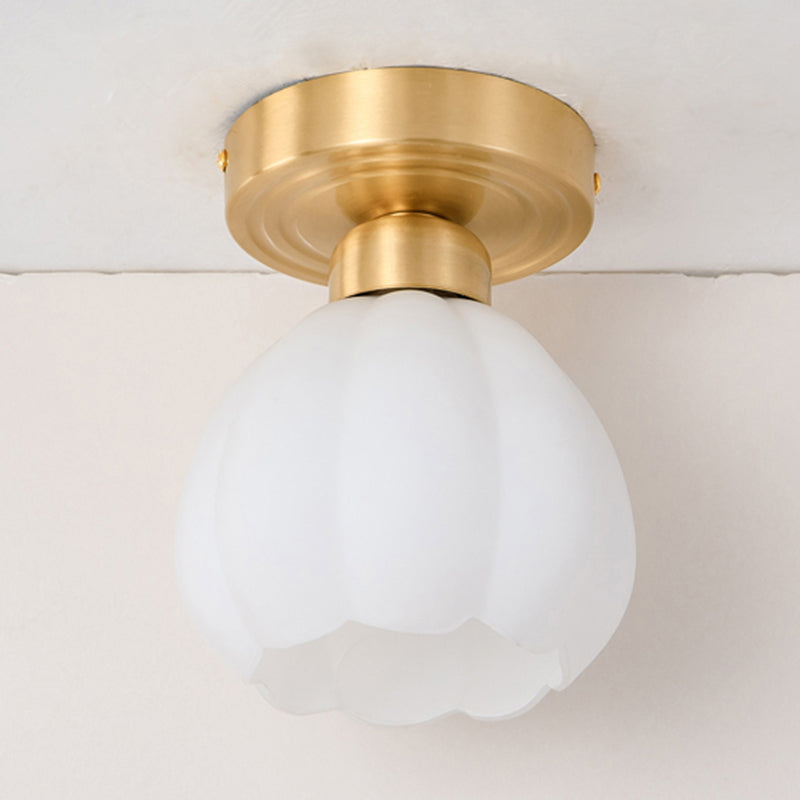 Modern Simple Metal Ceiling Light Ball Shape Ceiling Lamp for Living Room