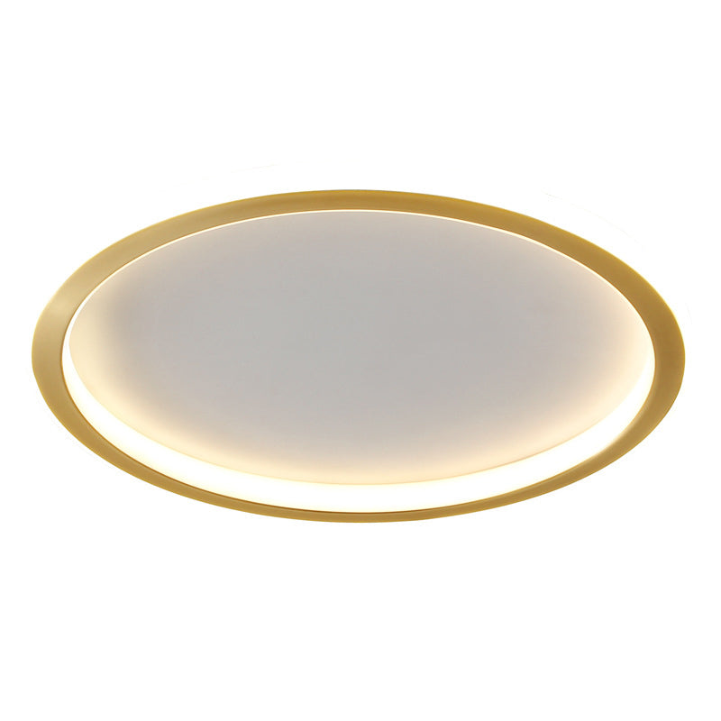 Simplicity Ceiling Lamp Linear LED Flush Mount Light Fixture with Acrylic Shade